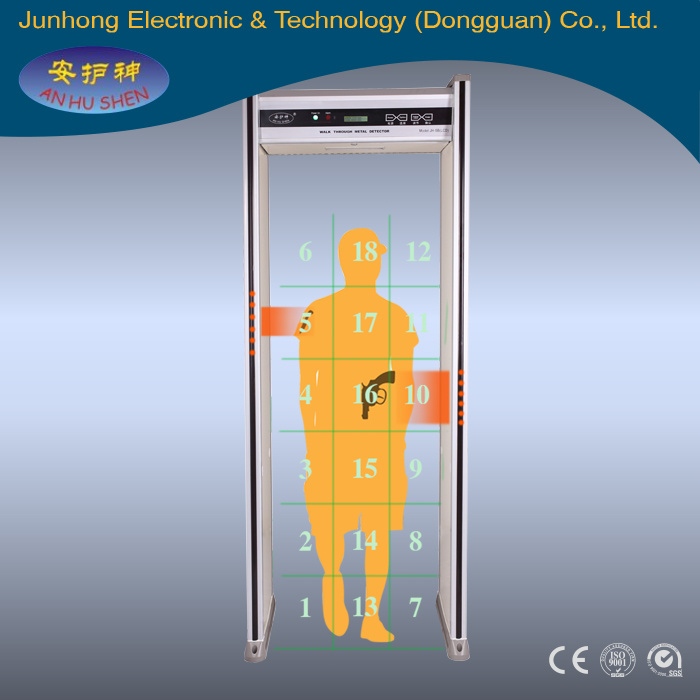 Lights and Voice Alarm Walkthrough Metal Detector (JH5B)