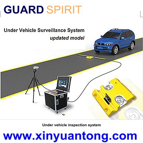 Hotel Security Portable Under Vehicle Inspection System / Vehicle Scanning System