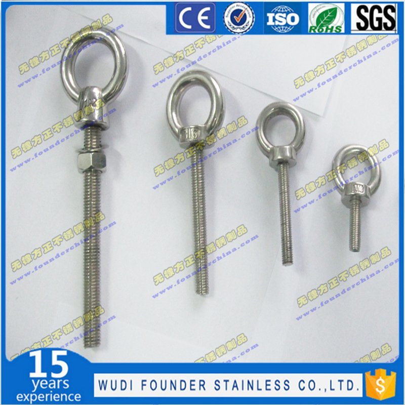 Stainless Steel AISI 304 or AISI316 Us Wooden Threaded Screw