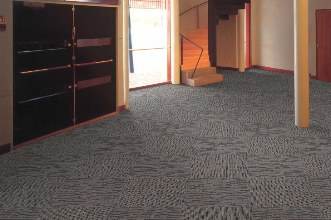 50X50cm/100X100cm/100X25mm Fashionable Elegance Office Flooring Tile Carpet for Construction