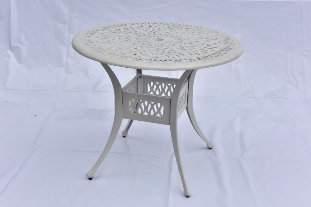 Cast Aluminum Tea Table and Chair Set Garden Furniture Outdoor Furniture-T003