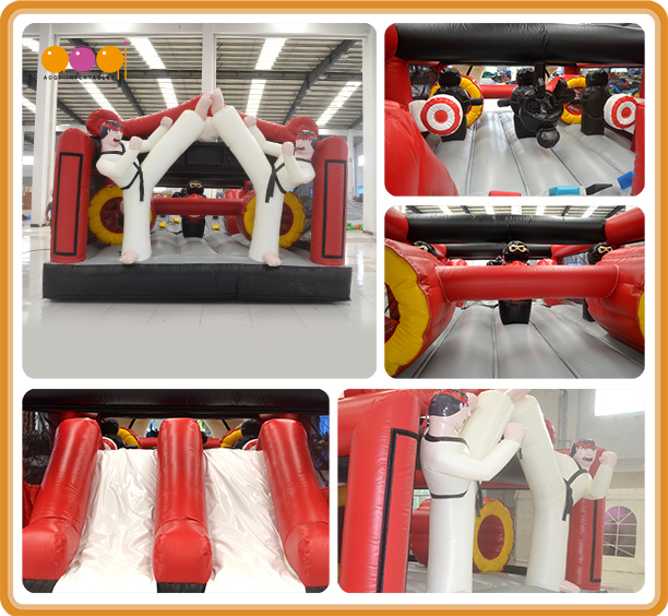 Taekwondo Theme Inflatable Sports Game for Adults (AQ16284)