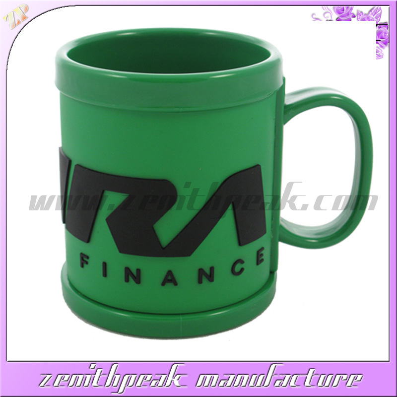 Wholesale Sublimation PVC Mugs Bulk Rubber Plastic Cup