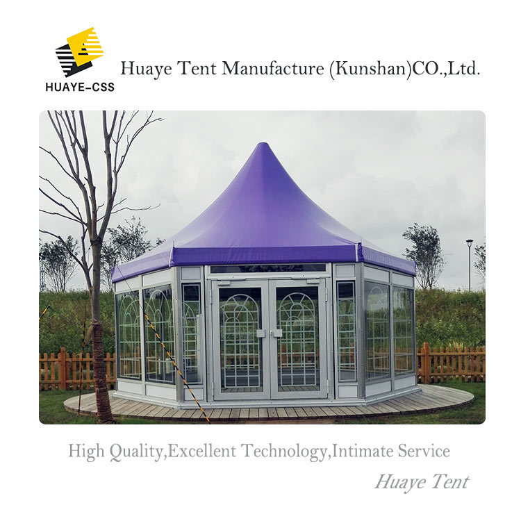 Luxury Outdoor Garden Waterproof Aluminum Gazebo Party Event Tent