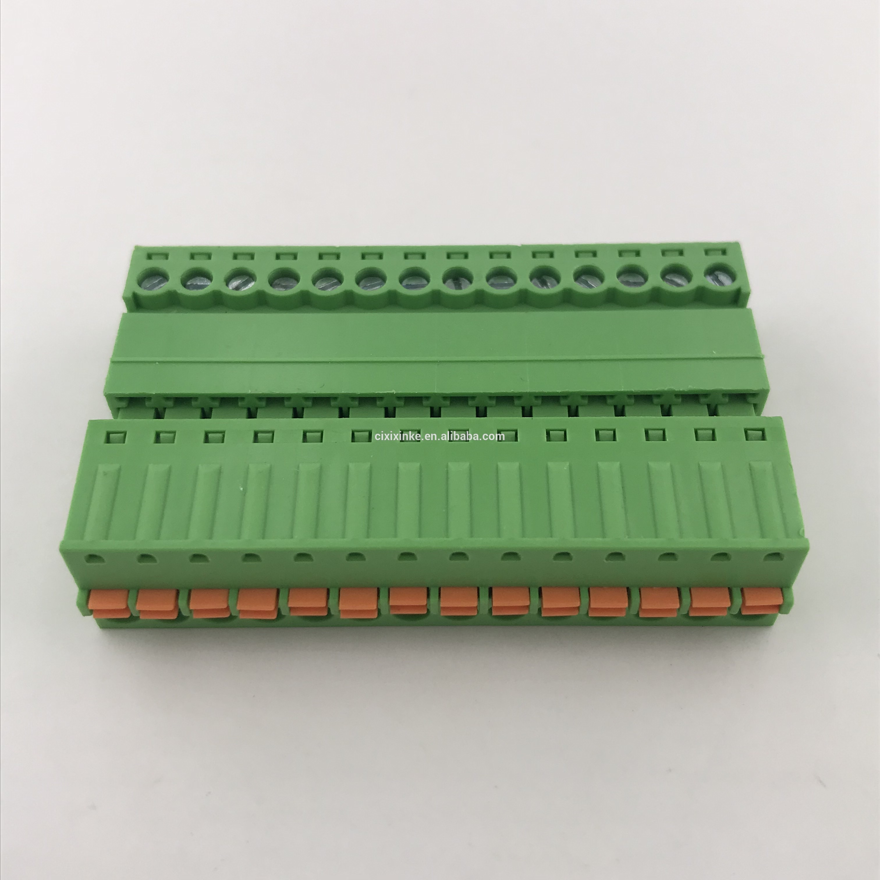 14pin male to female pluggable spring terminal block 14pin male to female pluggable spring terminal block