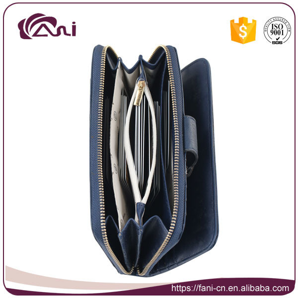 Fani New Design PU Leather RFID Passport Wallet for Travel