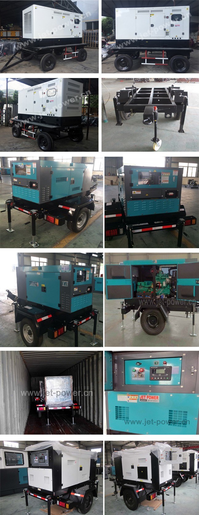 100kw Soundproof Electrical Diesel Generator with Circuit Breaker Spare Parts