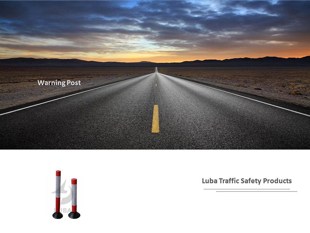 Red & White Safety Products Warning Posts