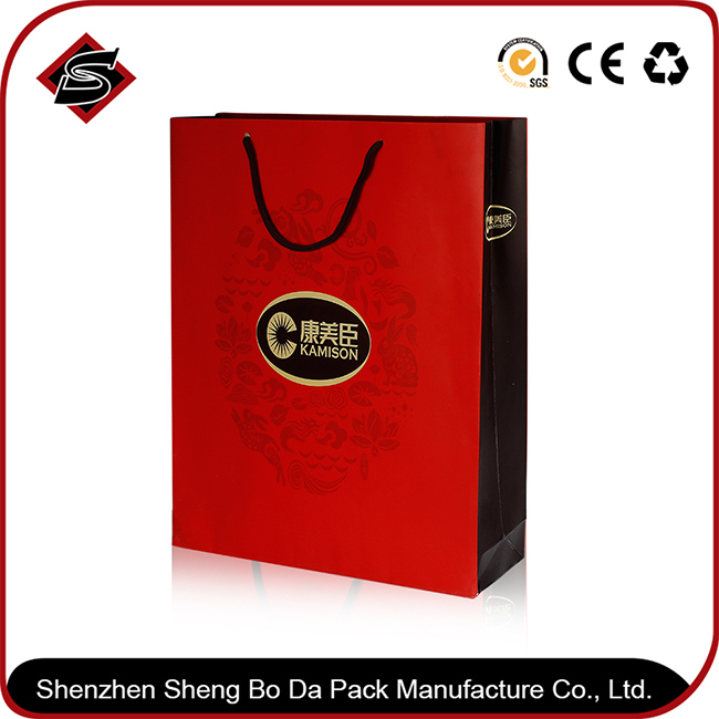 4c Printing + Dumb Film Paper Gift Packaging Handbag