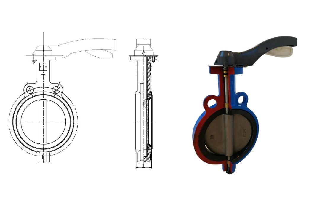 High Quality Control Valve Butterfly Valve