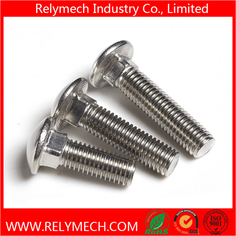 Stainless Steel Carriage Bolt Mushroom Head Square Neck Bolt