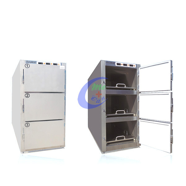 Low Price 3 Body Mortuary Refrigerator