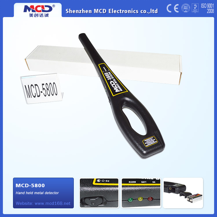 Airport Security Hand Held Metal Detector Mcd-5800