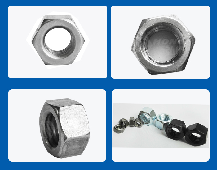 Carbon Steel Hex Nuts Grade 4 Heavy Hex Nuts