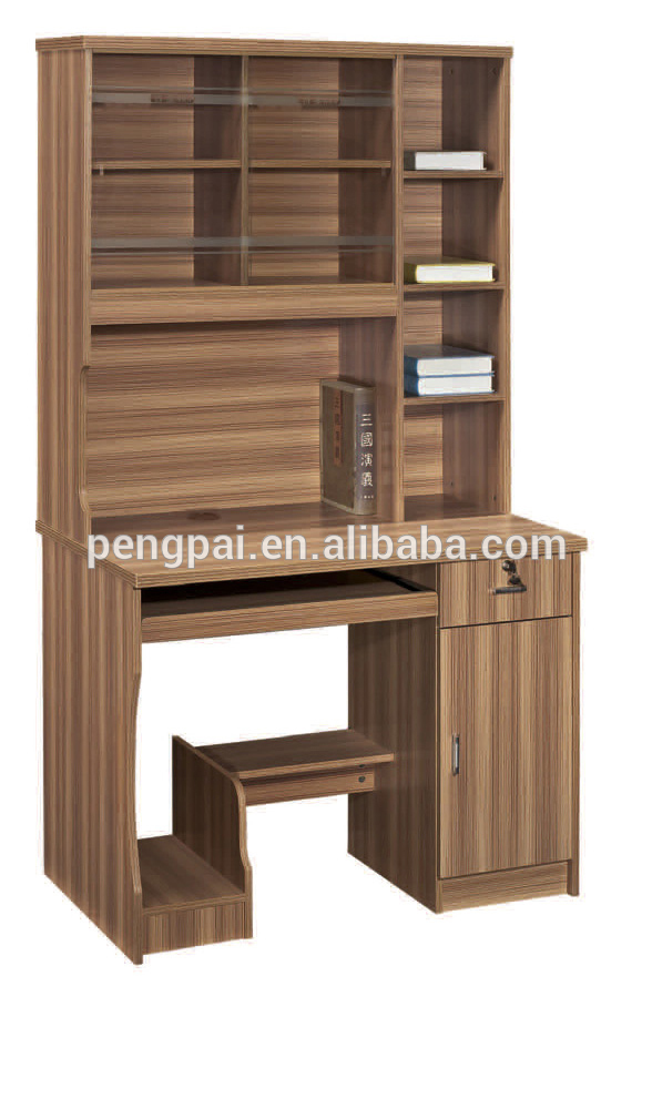 Modern High Quality Study Table With Bookshelf China Manufacturer