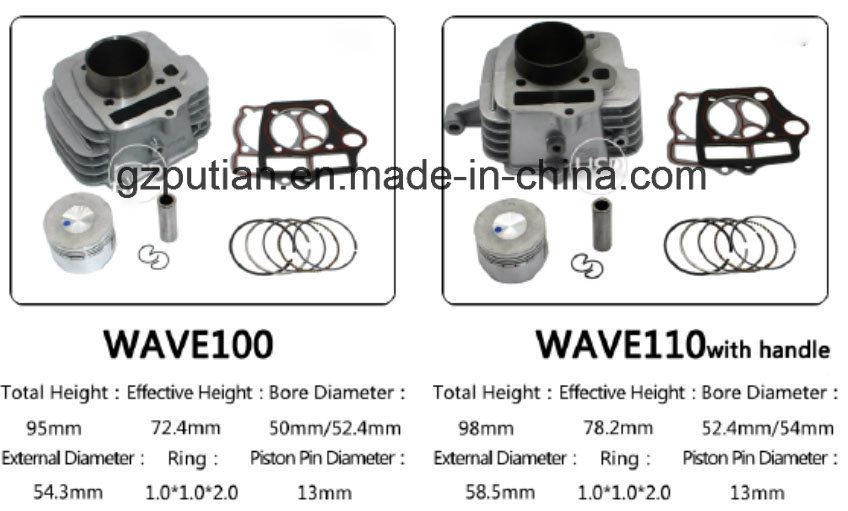 Wave125 Cylinder Kit Motorcycle Accessories