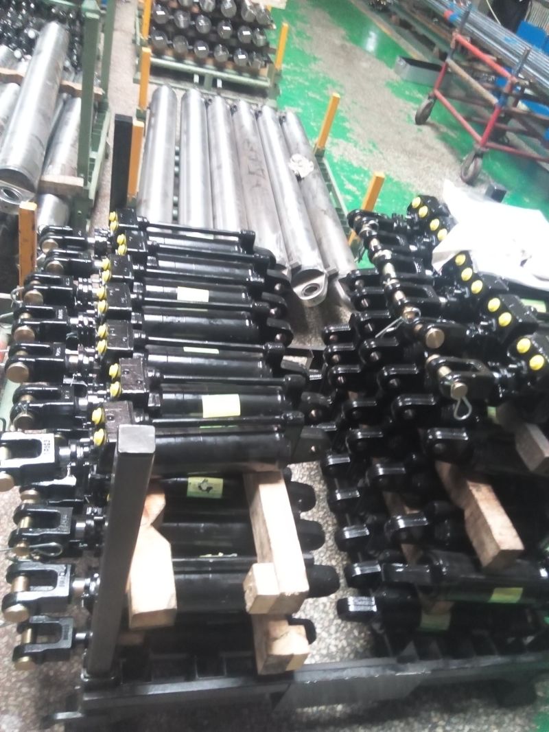 Single-Acting Telescopic Cylinder Type Hydraulic Cylinder for Agricultural Machinery Cylinder