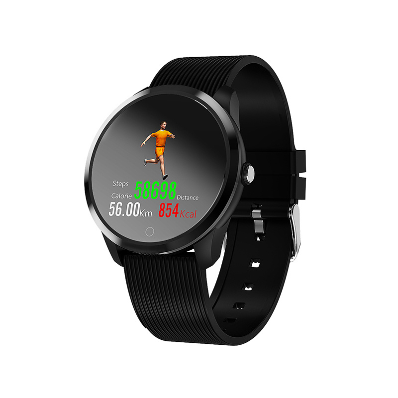 Waterproof Smart Bracelet Touch Screen Heart Blood Pressure Bluetooth Bracelet Watch