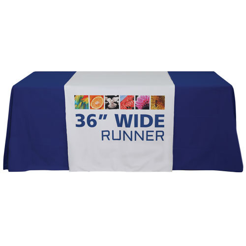 24 Inches Width Logo Printed Fabric Table Runners