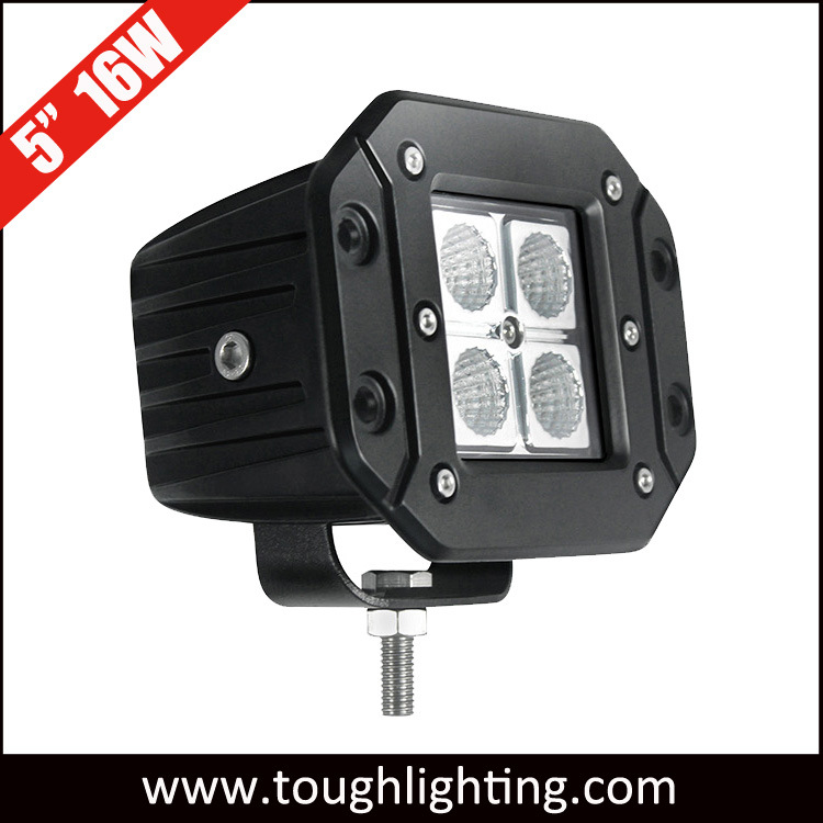 5 Inch 12W Auto LED Working Light with Flush Mount