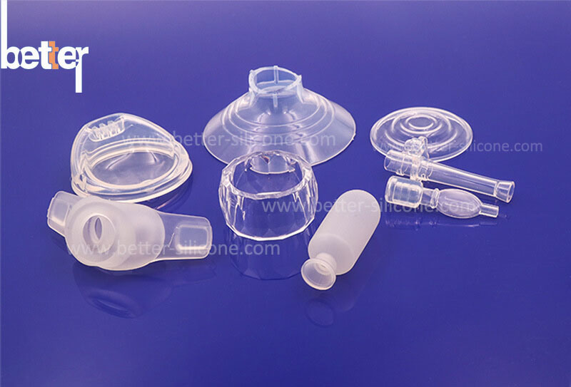 Medical Breathing Liquid Silicone Tube, LSR Bellow Tube