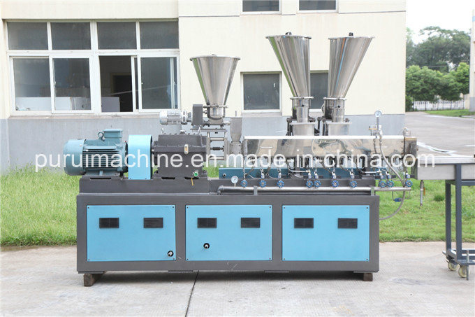 Lab Twin Screw Extruder for Plastic Compounding Using