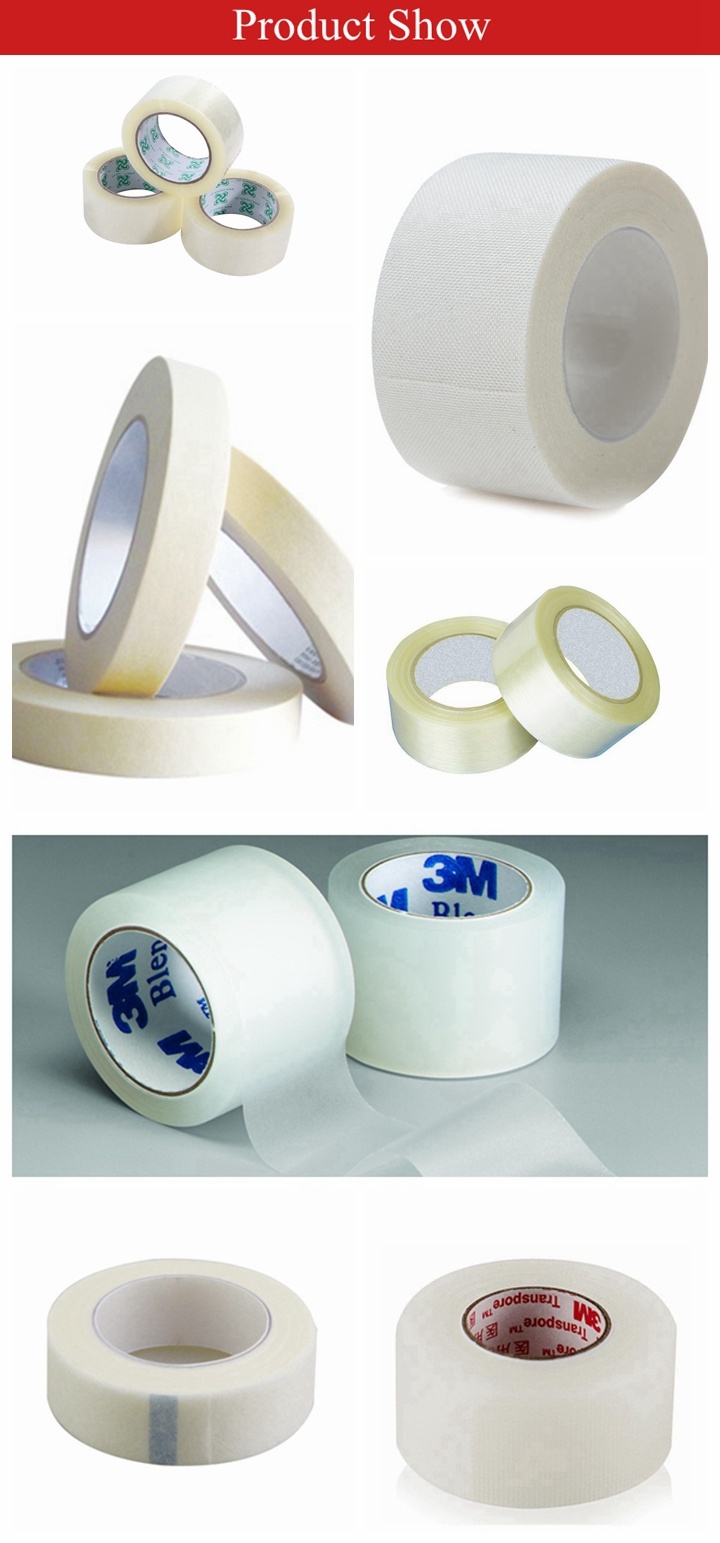 Health and Medical Adhesive PE Film Plastic Surgical Tape