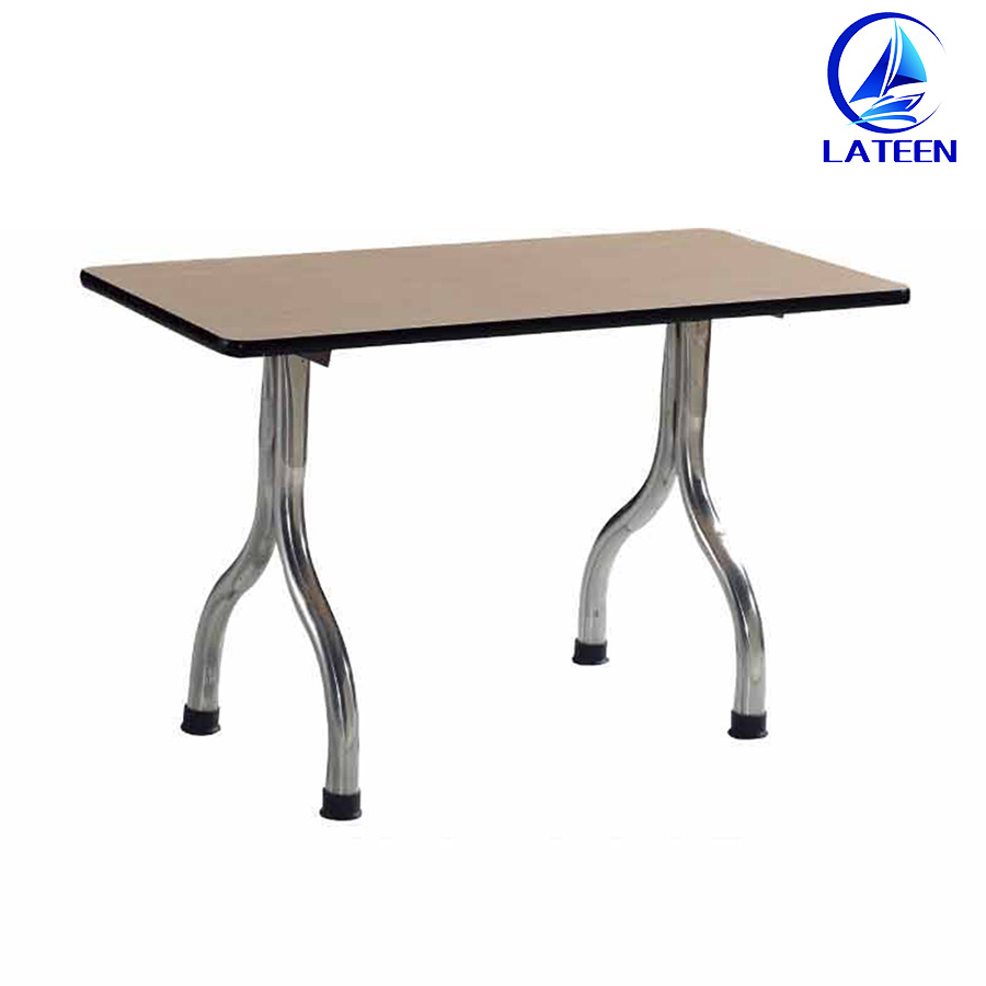 Metal Leg Plywood Banquet Dining Used Party Steel Table (LT-BT015)