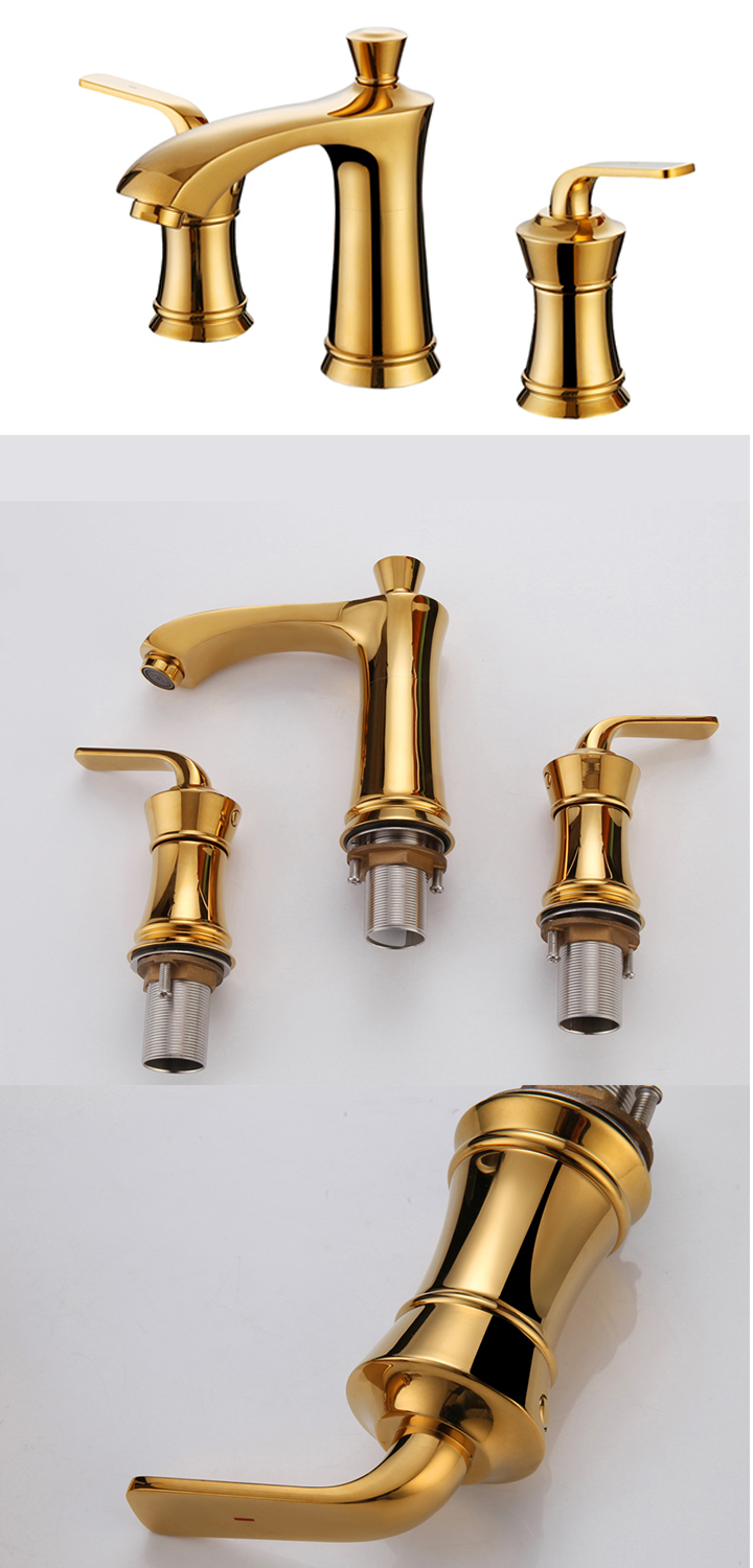 Sanitary Ware Kitchen Mixer Basin Faucet Single Hole Tap Handle