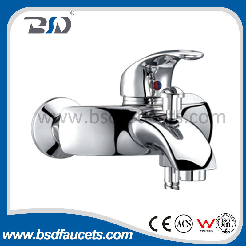 H59 Brass Modern Style Chrome Plated Brass Bath Faucet