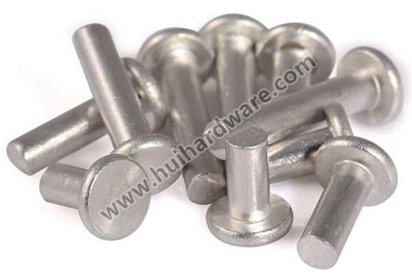 Aluminum Flat Head Solid Rivets M3 M4 M5