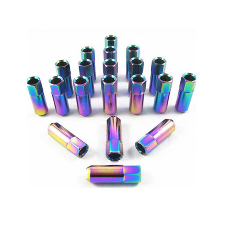 Different Colours CNC Anodized Wheel Lug Nut