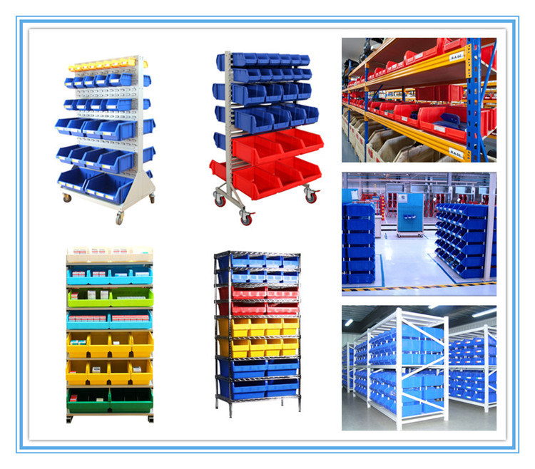 Wall Mounted Small Parts Plastic Storage Bins for Sale