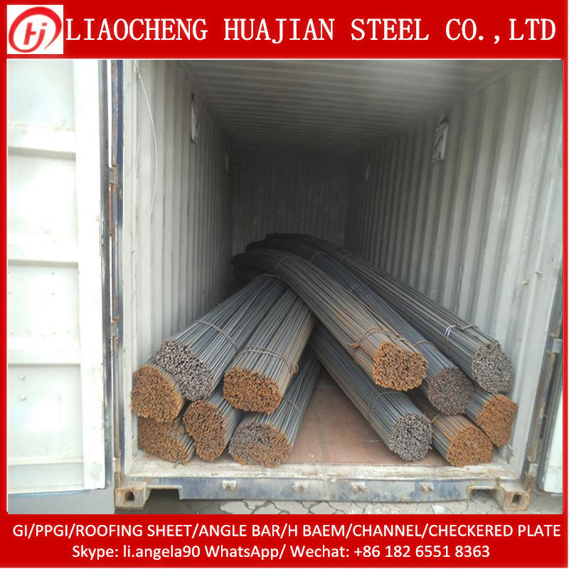 12m HRB400 Deformed Steel Bar Iron Bar for Construction