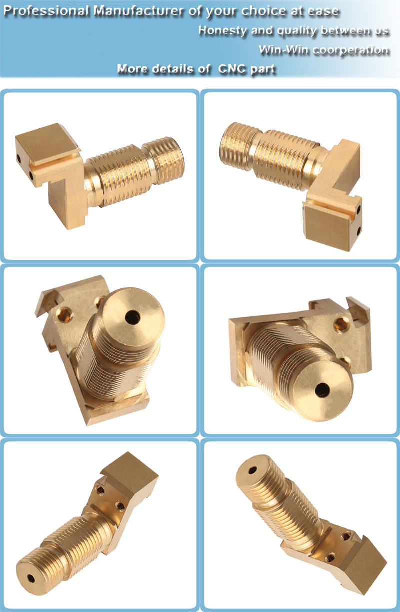 Direct Factory Custom Precision Brass Machining Milling CNC Part