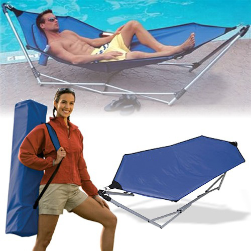 Portable Metal Folding Swing Hammock