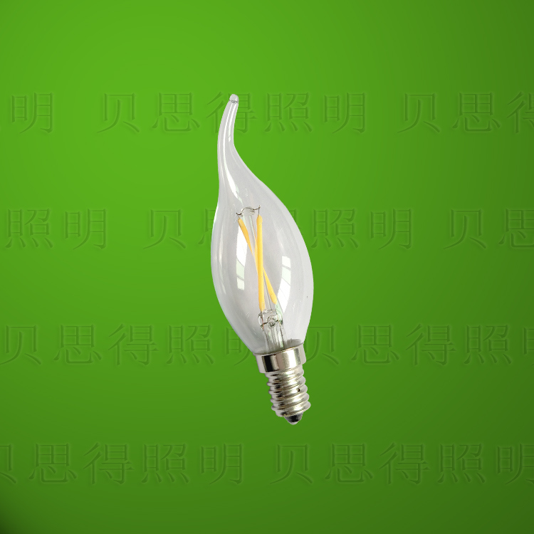 4W LED Filament Candle Bulb Light