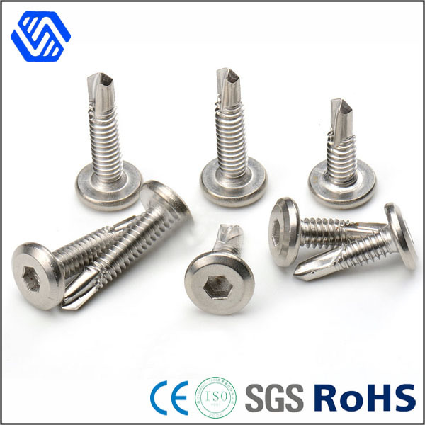 410 Stainless Steel Self Tapping Turn Tail Screws Socket Head Cap Screws