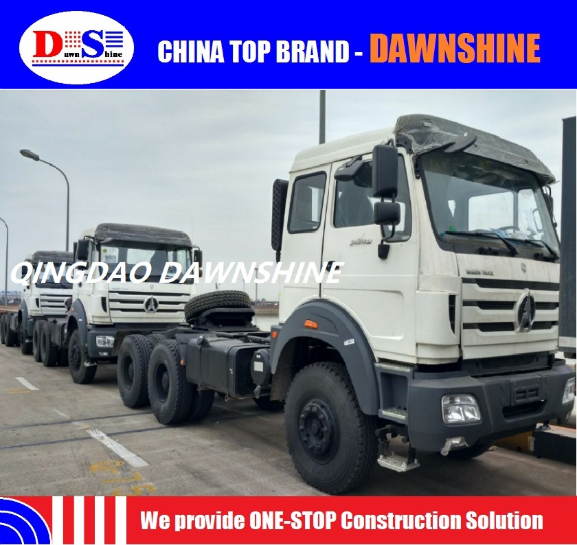 China 6X4 420HP 10wheels Beiben Tractor Truck with Mercedes Benz Technology