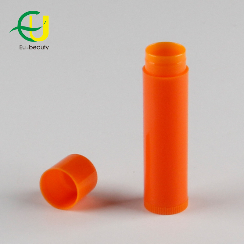 Empty Round Lip Stick Tube Package