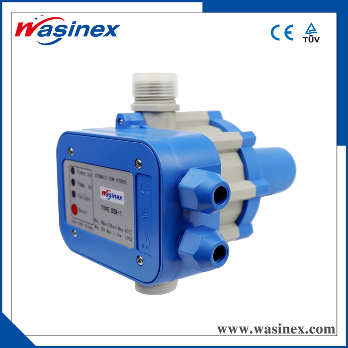 2018 New Design Full Automatic Water Pump Pressure Controller/ Electric Switch with European Plug