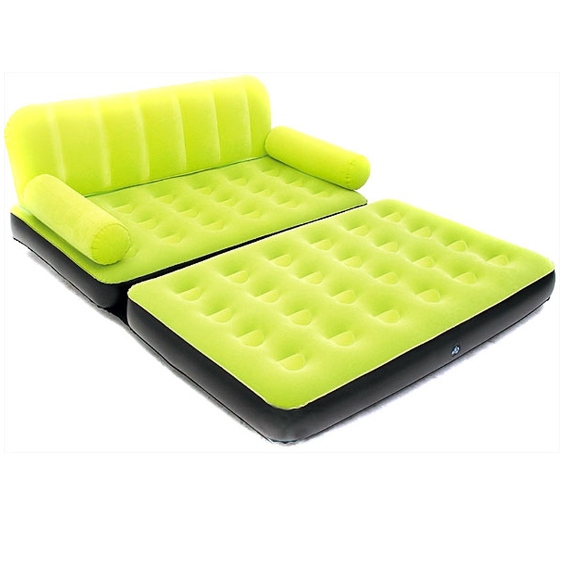 Best Choice for Leisure Comforatable Foldable Inflatable PVC or TPU Double Sofa Bed