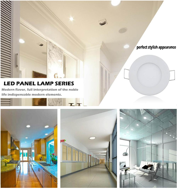 Side Luminious Super Thin Square Recessed LED Panel Light