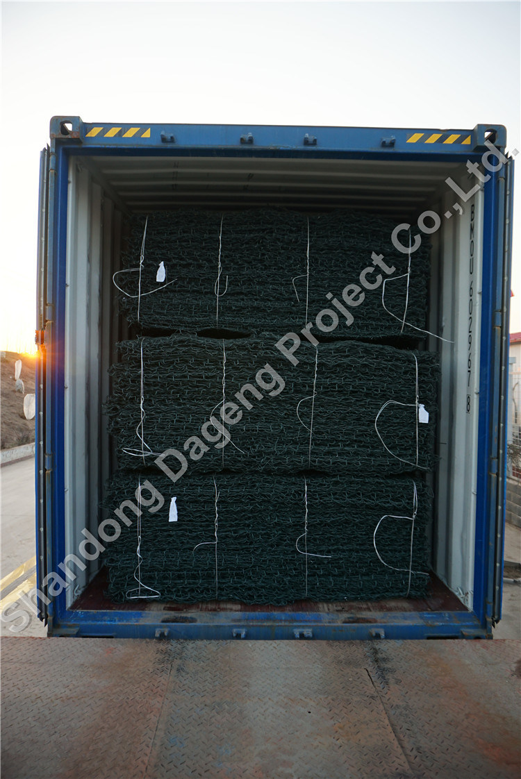 PVC Coated Galvanized Gabion Box