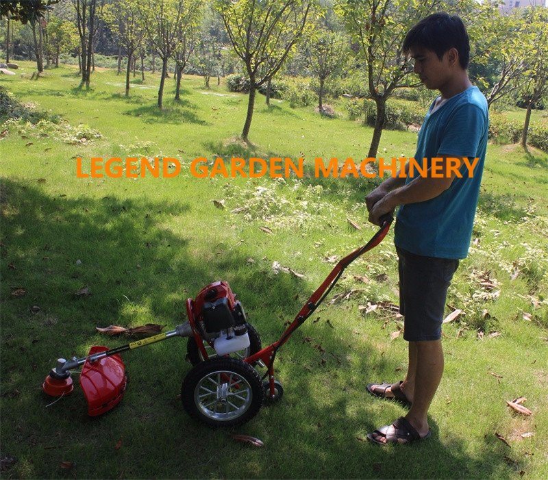 Brush Cutter with Wheel