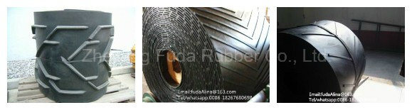 V Shape Patterned Rubber Conveyor Belt Price