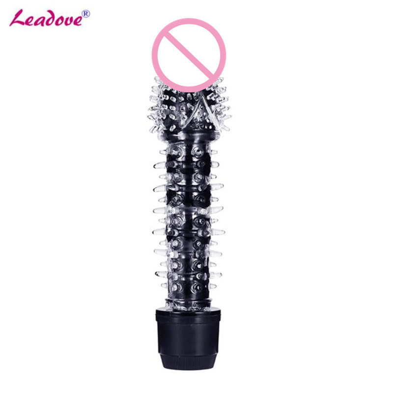 1PCS/Lot Multi Speed Dildo Vibrator Waterproof Jelly Dildo Penis Vibrator Sex Products G Spot Vibrating Adult Sex Toys for Woman