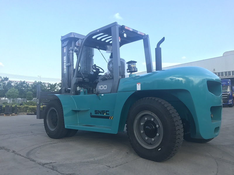 Construction Lift Truck Heavy Load 10 Tons Forklift Diesel