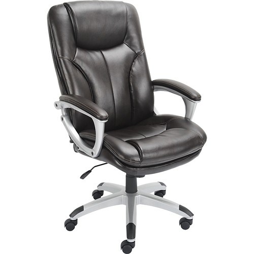 Real Leather Manager Office Chair Aluminium Alloy Foot (SZ-OCK02)