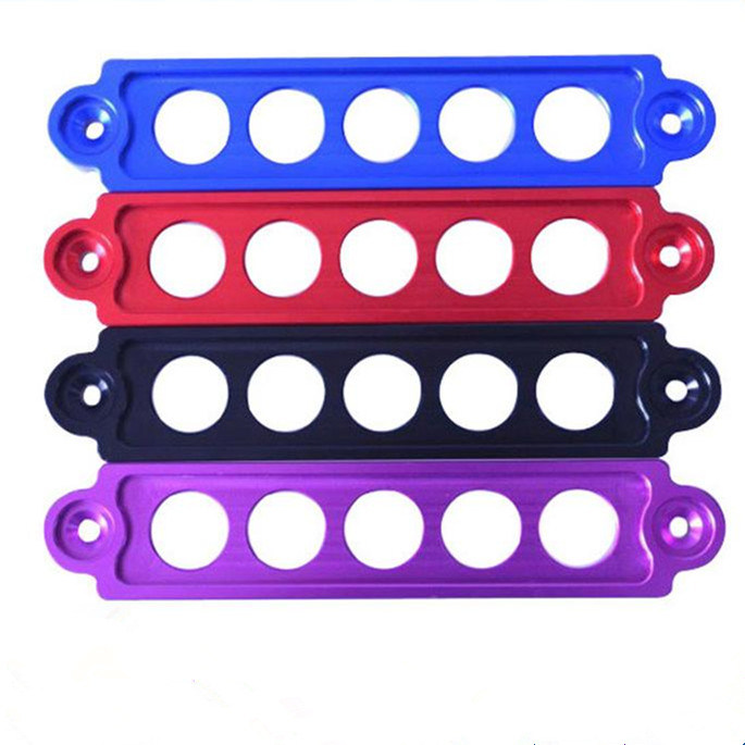 CNC Anodized Aluminum Racing Parts Battery Holder